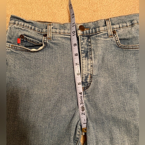 NYDJ Y2K cropped straight leg denim jeans style: Marilyn size 12 - Picture 5 of 10